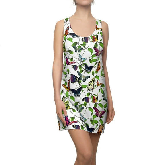 KH Butterfly Print Racerback Dress
