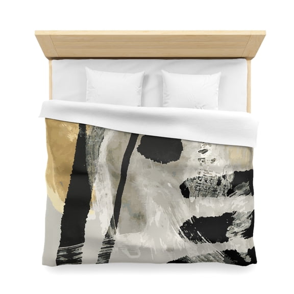 KH Painted Microfiber Duvet Cover