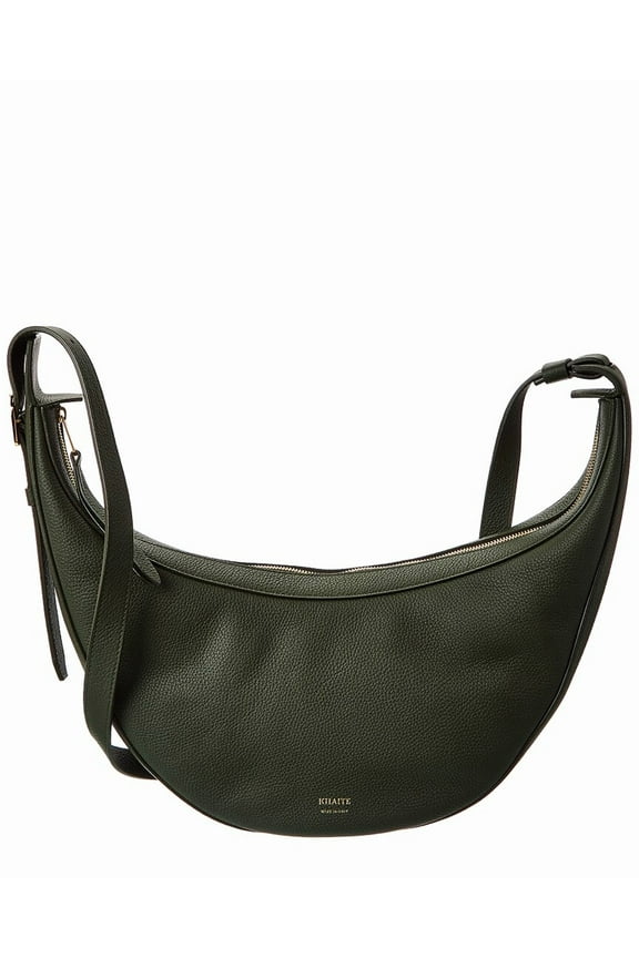 Augustina Small Leather Hobo Bag