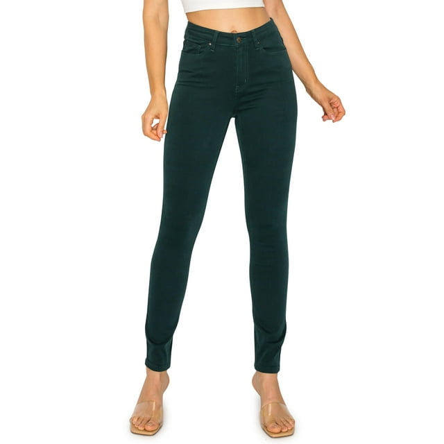 KHAKI & BLUE Cali1850 Women’s The Everyday Skinny Jeans – Soft Stretchy ...