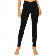 KHAKI & BLUE Cali1850 Women’s The Everyday Skinny Jeans – Soft Stretchy High Rise Comfy Casual Pants