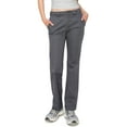 thumbnail image 1 of KHAKI & BLUE Women's Work Pants – High Rise Straight Leg Casual Trousers with Pockets, 1 of 7