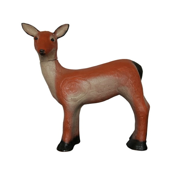 KHAMPA 3D Archery Target Mini Deer for Shooting Archery,Self Healing, UV Protected, High Density Lifelike Foam Archery Animal Target
