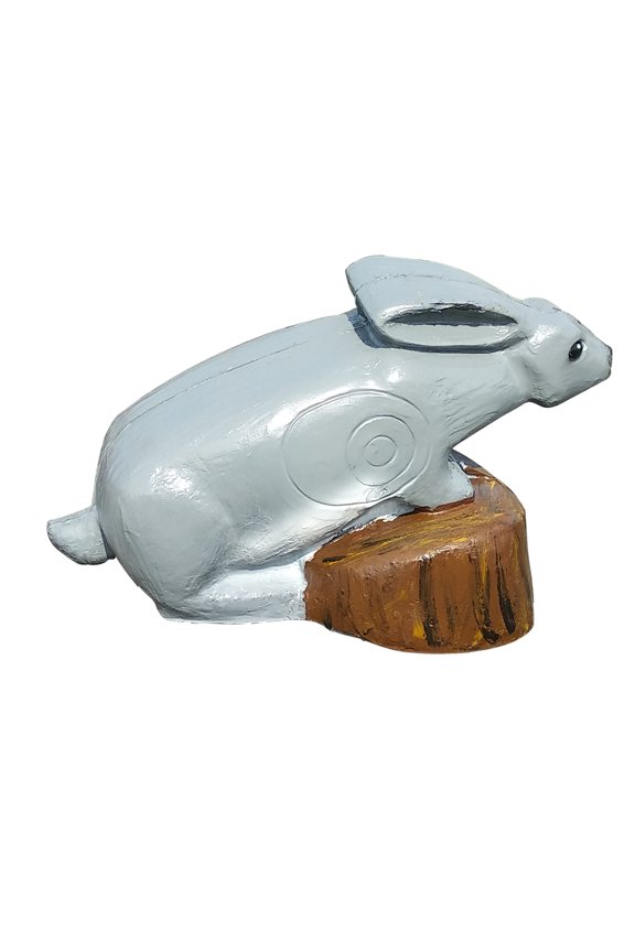 3D Rabbit Archery Target  Lifelike, UV-Protected Foam for Crossbow, Bow Hunting & Backyard Practice