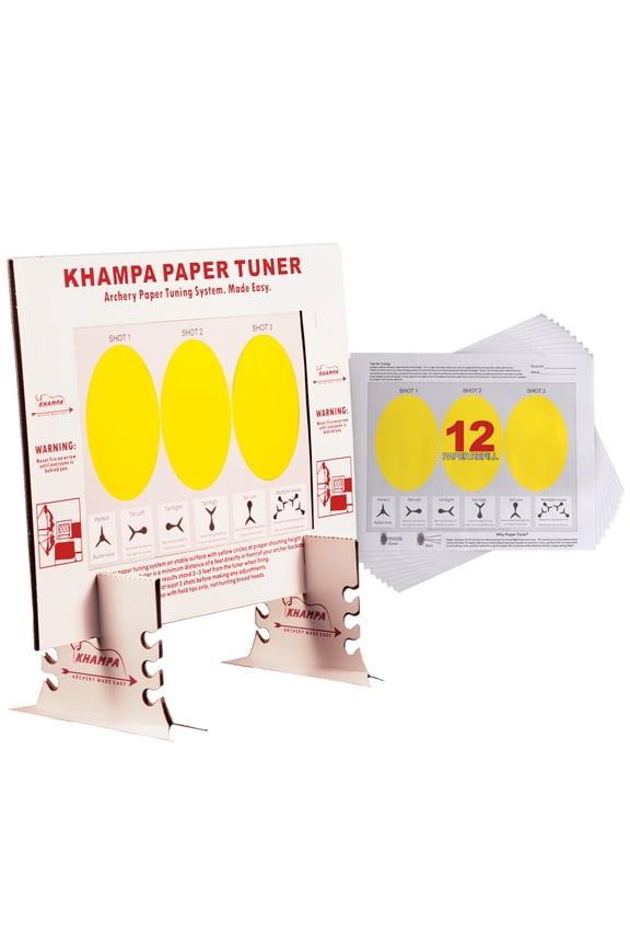Apex DIY Paper Tuning System - Archery Practice- Includes 10 Sheets