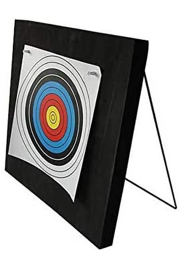 Archery Target for Backyard | 2x2 Ft. Economy Bow Target | Includes 2 Paper Targets and Push Pins for Crossbow or Compound Bow