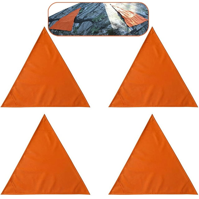 KHAMPA Blaze Orange Safety Blind Panels Includes Carrying