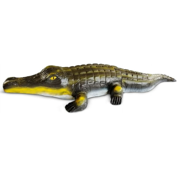 KHAMPA SPORTS 3D Archery Target Alligator, Self Healing, UV Protected Foam, Hunting Practice