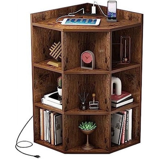 KHBIULIFE Corner with Charging Station and Outlets 9 Cubby
