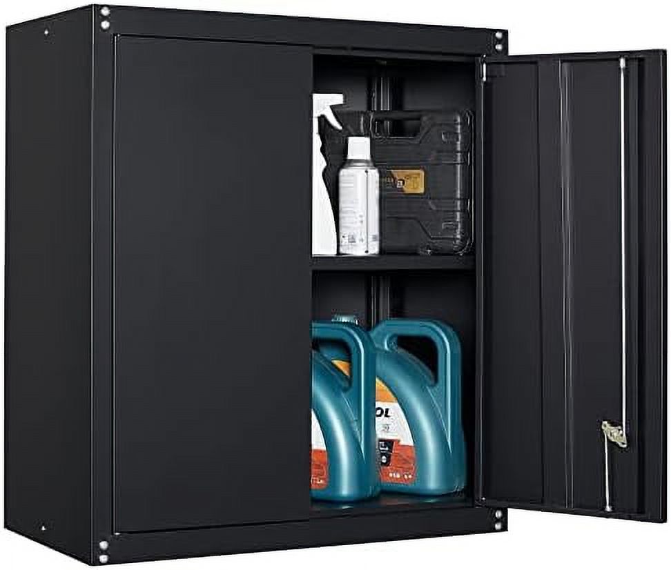 KHBIULIFE Metal Wall Locking Doors and Adjustable Lockable