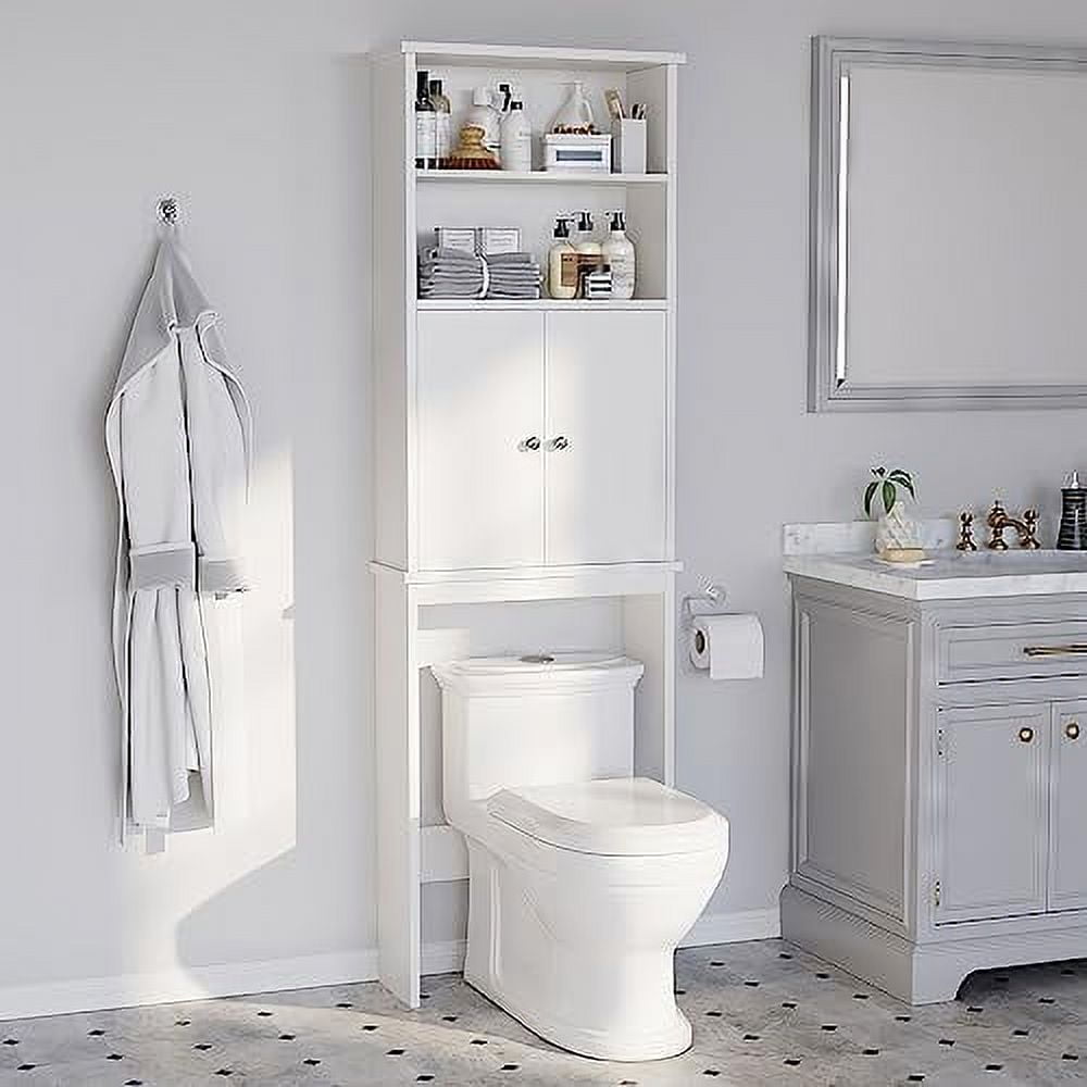 KHBIULIFE Over The Toilet for Bathroom Organizer Over Toilet