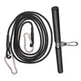 thumbnail image 1 of KHBUAB 1 Set Muscle Trainer Black Straight Bar Gym Equipment Accessories For Athletes Strength Training, 1 of 8
