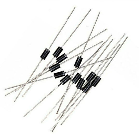 KHBUAB 100Pcs IN4007 Rectifiers Fast Recovery Electronics Component