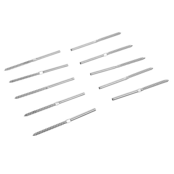 KHBUAB 10Pcs Heavy Duty Lag Screws for Indoor Outdoor Deck Railing
