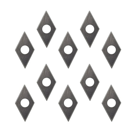 KHBUAB 10Pcs Cleaning Cone Tungsten Steel Grout Removal Tools for Tile Gap Cleaning Grey