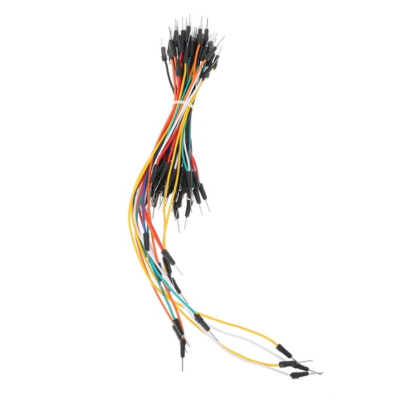KHBUAB 120Pcs Jumper Cable Abs For Breadboard Prototyping Circuits Good Conductivity