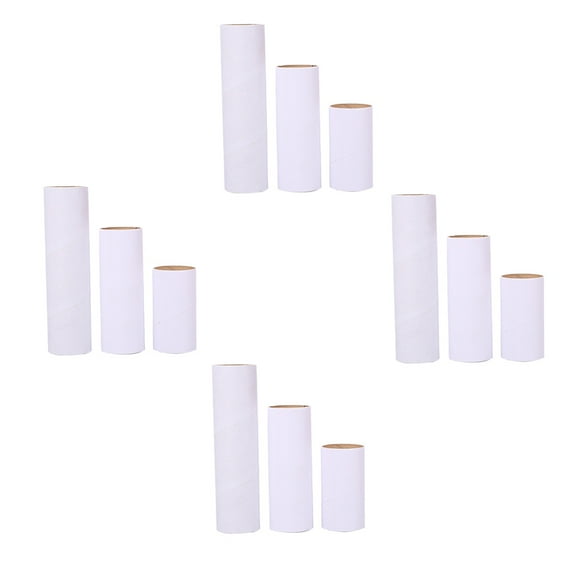 KHBUAB 12Pcs Craft Rolls for Diy Cardboard Tube Art Projects Kids