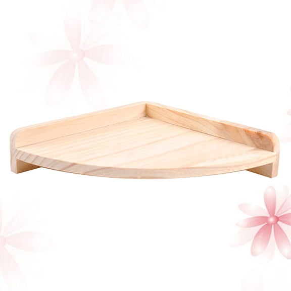 KHBUAB 1Pack Beige Wood Jump Platform for Hamster Ramp and Cage Installation 19.5 x 19.5 x 1.6in