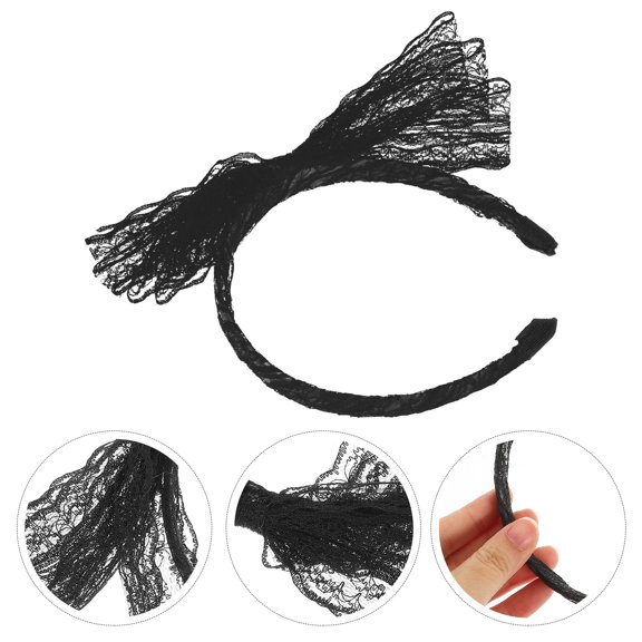 KHBUAB 1Pack Hair Band for Girls and Teen Girls Classic Bow Design for Parties