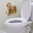 thumbnail image 1 of KHBUAB 1Pack Vintage Shelf Bath Tissue Holder Golden Carved Design European Style 9.1x7.5x2.6in, 1 of 8