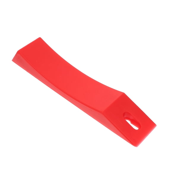 KHBUAB 1Pc Red Silicone Barbell Plate Pad For Deadlift Barbell Athletes 9X1.8X1.2In