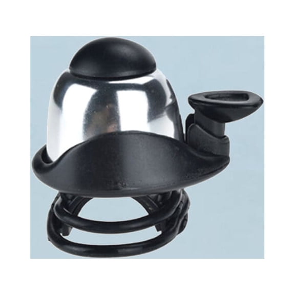 KHBUAB 1Pcs 4x2.5x2.5cm Bike Bell for Foldable Bikes 90dB Warning Sound Silver