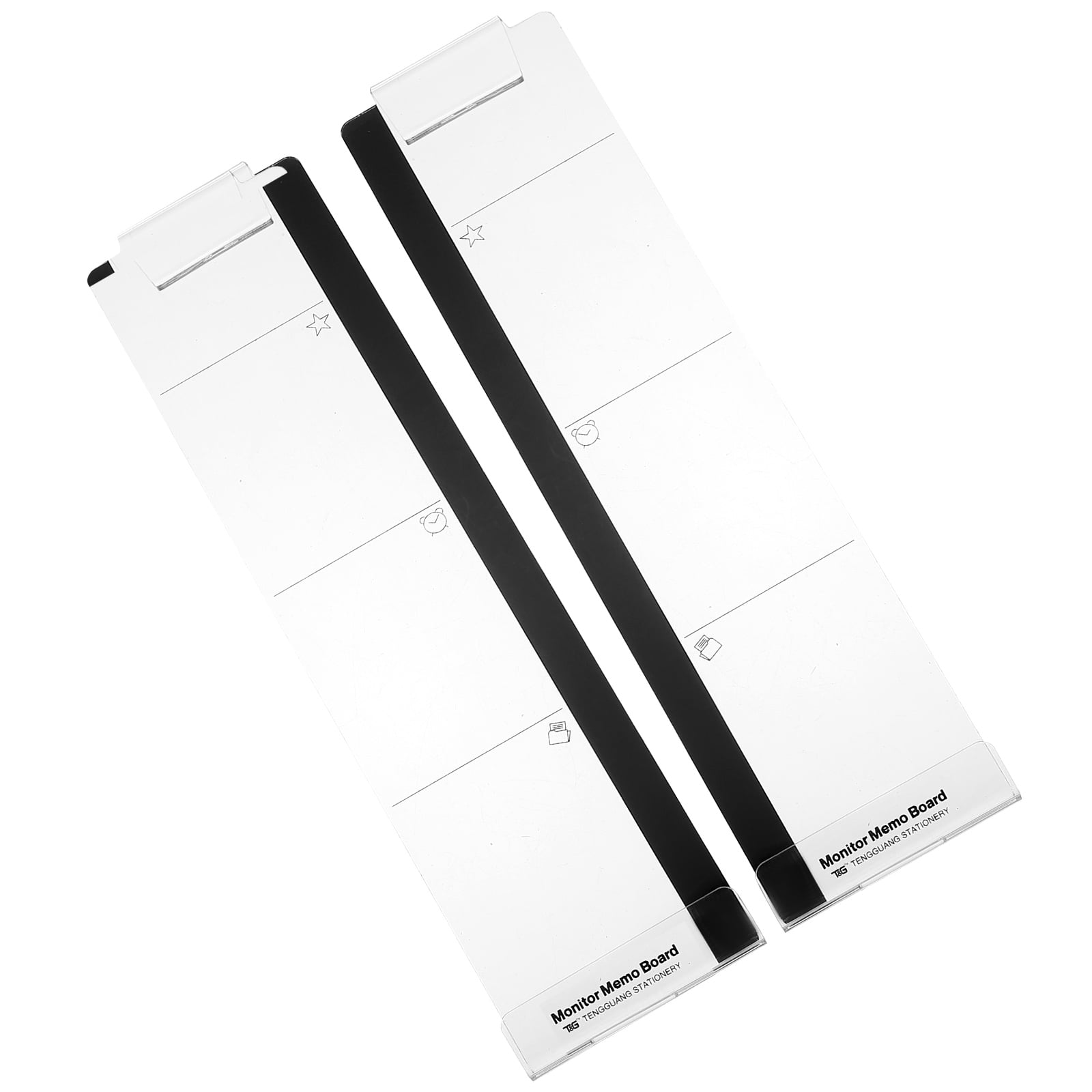 KHBUAB 2Pack Desktop Note Board Practical Design for General Users in ...