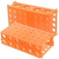 thumbnail image 1 of KHBUAB 2Pcs Lab Technicians Tube Holder Organizer for Test Tubes 16.80X9.80X4.70CM, 1 of 8