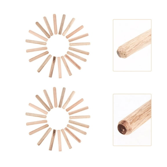 KHBUAB Hardware Pin Hardwood 300Pcs 3.1x1.2in