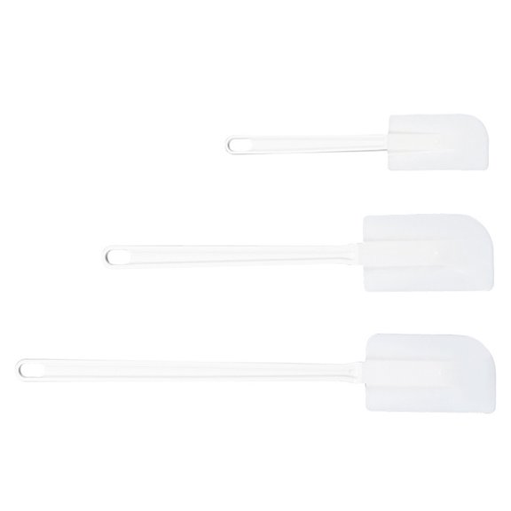 KHBUAB 3Pcs Pastry Tools Baking Scrapers Non Stick Easy to Clean Spatula 15.72X2.67X0.79in