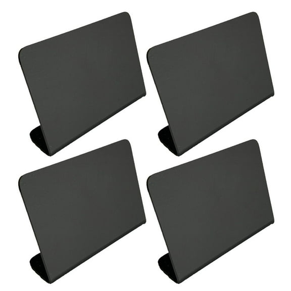 KHBUAB 4Pcs Tabletop Chalkboard Sign for Birthday Party and Wedding Decorative Use