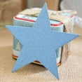 thumbnail image 1 of KHBUAB 80Pcs Five-pointed Star Paper Stars Glittering Star Adornment Various Parties Classroom Decoration, 1 of 8