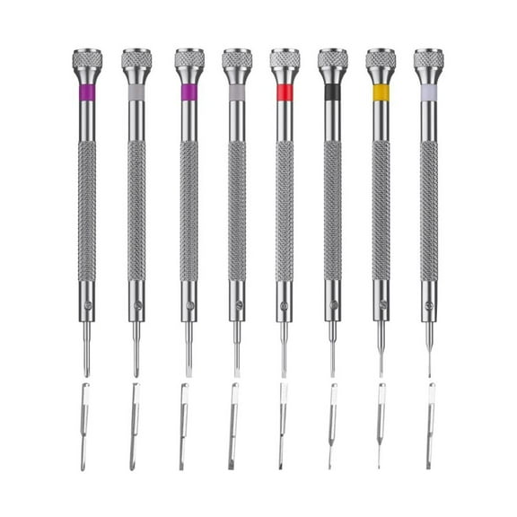 KHBUAB 8Sets Electronic Repair Tool Kit Screwdriver Steel Small Tool Set for Handyman Home Maintenance