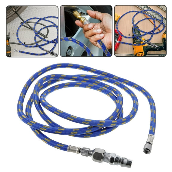 KHBUAB Airbrush Hose Fittings Spray Pen Connection 1Set 74.2x0.4x0.4in Multi Color Metal Plastic For Air Pump