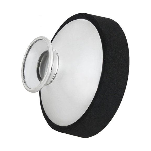 KHBUAB Alto Saxophone Practice Mute, Lightweight ABS Material, Plated for and Quiet Rehearsal