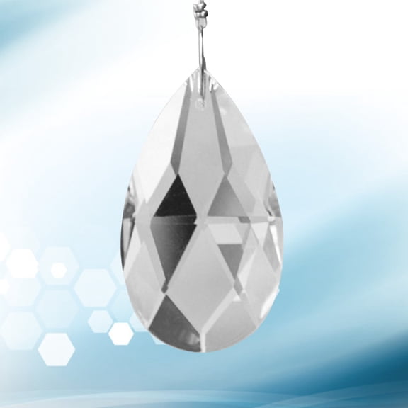 KHBUAB Ceiling Pendant Crystal Pendants Lights for Weddings 2Pcs 3.8 x 2 x 1.2cm