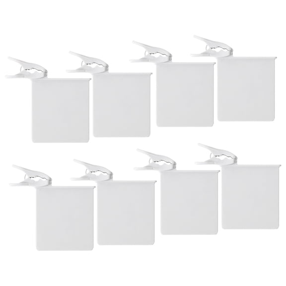 KHBUAB 8Pcs Household Freezer Separator Set Practical White Fridge Organization Panels
