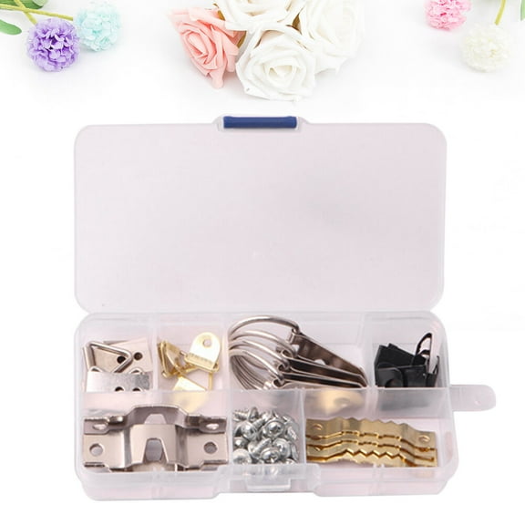 KHBUAB Hanger Metal Angled Nail Design 1 Set 6.9 x 3.9 x 0.8 In