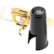 KHBUAB Alto Saxophone Accessories Kit with Plastic Cap and Metal Ligature for Instrument Supplies