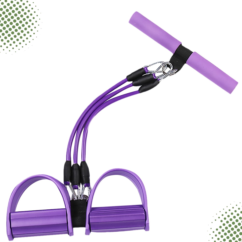KHBUAB Purple TPE Workout Rope 1Set for Biceps and Triceps Training Gym ...