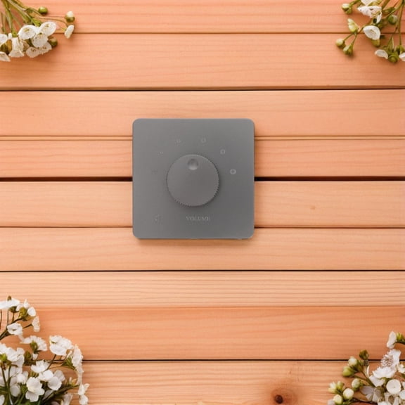 KHBUAB Home Audio Volume Control Panel Grey Pc with Precise Adjustment