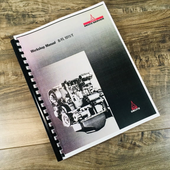 KHD DEUTZ B/FL1011/T ENGINE SERVICE MANUAL REPAIR SHOP TECHNICAL WORKSHOP BOOK