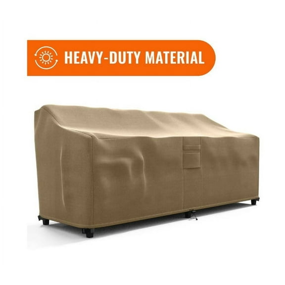 KHOMO GEAR 104" W x 32.5" H x 41" D Outdoor Patio Loveseat Furniture Cover