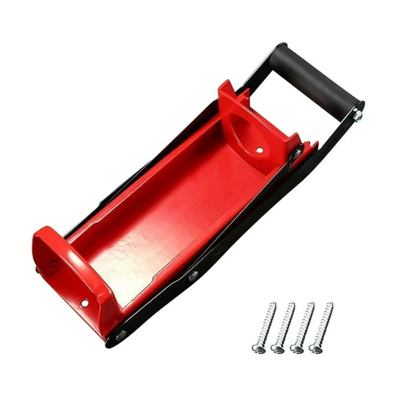 YUEQUN,Can Crusher,Suitable Aluminum Cans, Soda Cans, Cans, Efficient Recycling Tool Red 33x12x8 cm