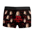 thumbnail image 1 of KHONTS Custom Face Men's Boxer Briefs Personalized Underwear with Photo Picture Customized Boxers Gifts for Boyfriend Husband Him 04-Black M, 1 of 9