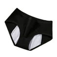 thumbnail image 1 of KHONTS Full Cover Period Underwear for Women High Waisted Leak Proof Panties Soft Comfort Pants for Month Cycle Black L, 1 of 3