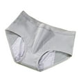 thumbnail image 1 of KHONTS Full Cover Period Underwear for Women High Waisted Leak Proof Panties Soft Comfort Pants for Month Cycle Grey XXL, 1 of 3