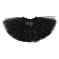 thumbnail image 1 of KHONTS Girl's Princess Dress up Tulle Tutu Skirt with Sparkling Sequins,Size 4-12 Years Black L, 1 of 4