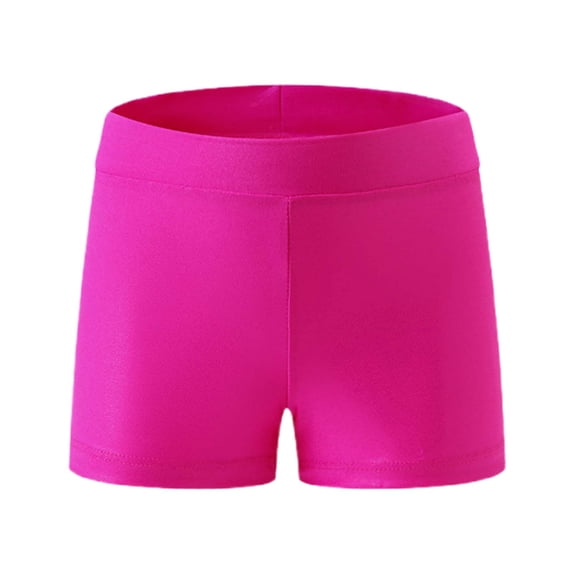KHONTS Girls Dance Short Gymnastics Athletic Shorts Sparkle Glitter Tumbling Bottoms,Size 4-15 Years RD1 120