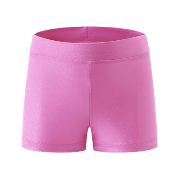KHONTS Girls Dance Short Gymnastics Athletic Shorts Sparkle Glitter Tumbling Bottoms,Size 4-15 Years RD2 160